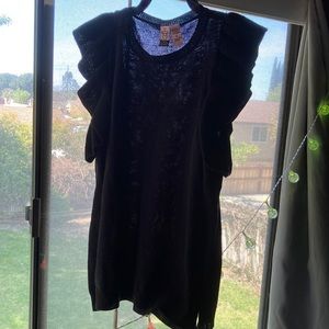 Love on a Hanger black sleeveless top